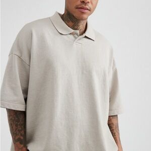 BDG Oversized Heavyweight Polo Mens Size L